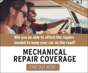 Husband and wife driving in car. Will you be able to afford the repairs needed to keep your car on the road? Mechanical Repair Coverage - Find Out More